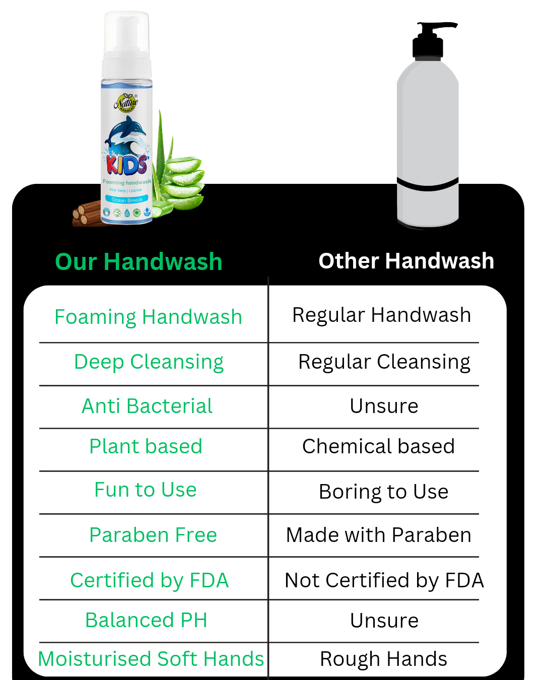 Nature Botanicals Germ Protection Foaming Handwash