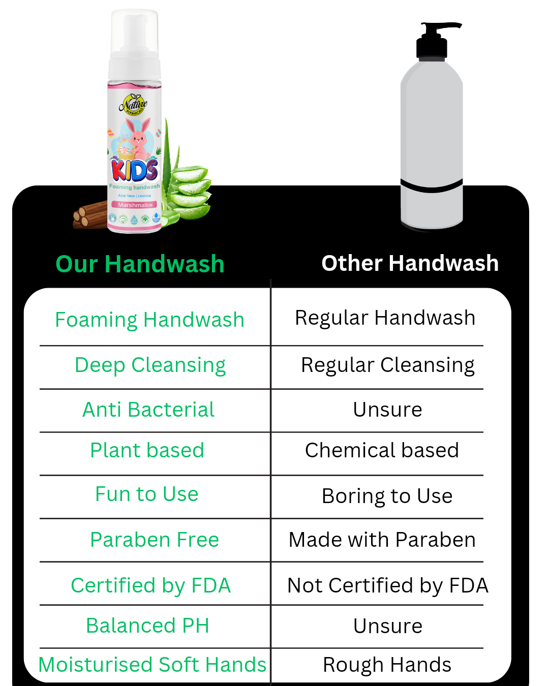 Nature Botanicals Germ Protection Foaming Handwash