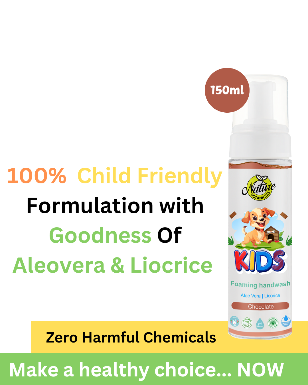 Nature Botanicals Germ Protection Foaming Handwash